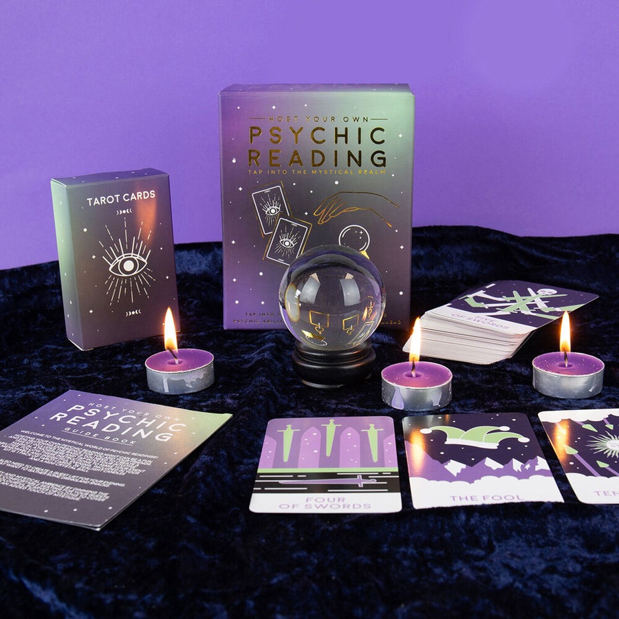 78pc Gift Republic Host Your Own Psychic Reading Tarot Card Set 24x21cm