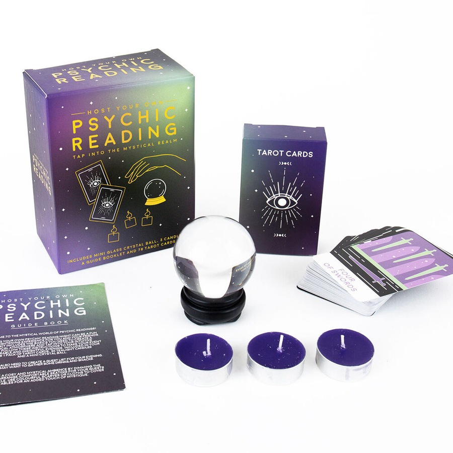 78pc Gift Republic Host Your Own Psychic Reading Tarot Card Set 24x21cm