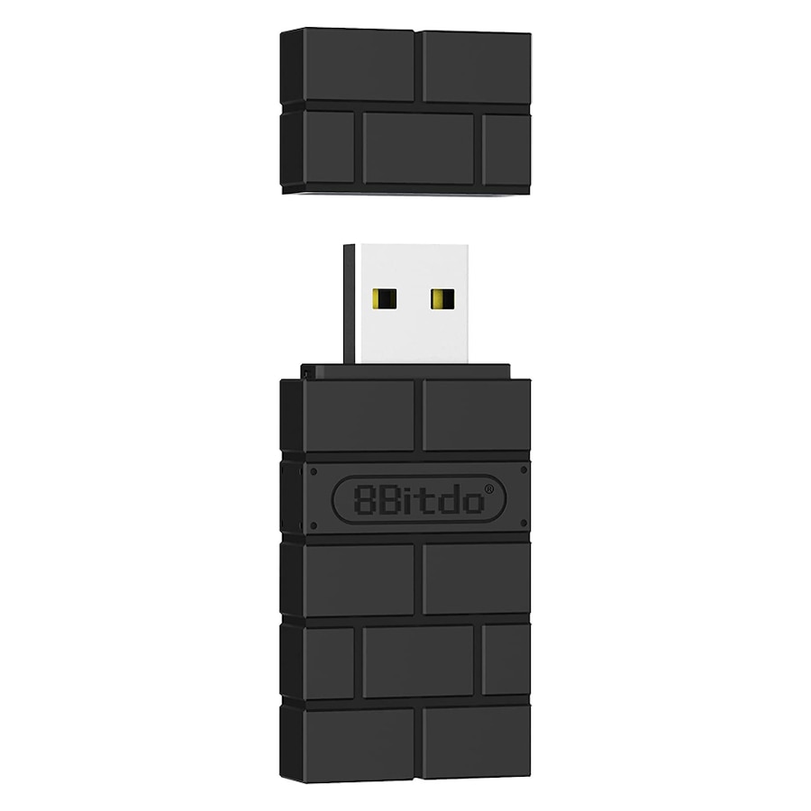 8BitDo USB Wireless Adapter 2 For Universal Gaming Controllers Xbox/PS5 Black