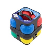 8pc Formula Sports Family Bocce Set Kids/Adult Interactive Toy w/ Carry Crate