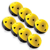 8pc SKLZ 11" Impact Practice Softballs/Baseball Pop-Back Training Sports Ball