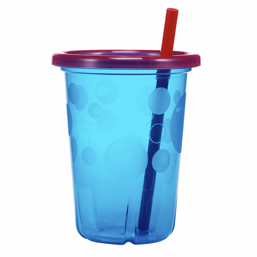 8pc The First Years Take & Toss 10oz/296m Straw Sipper/Sippy Cups Kids 18m+