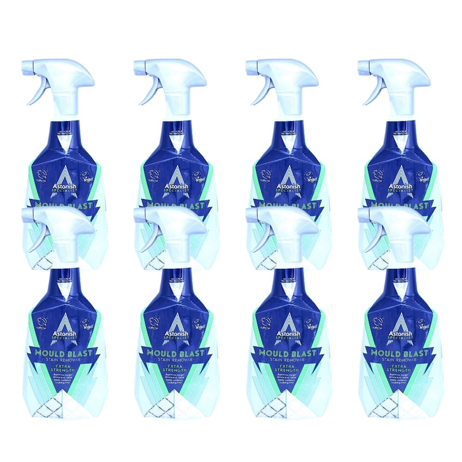 8PK Astonish Specialist Mould & Mildew Blast Stain Remover Extra Strength 750ml