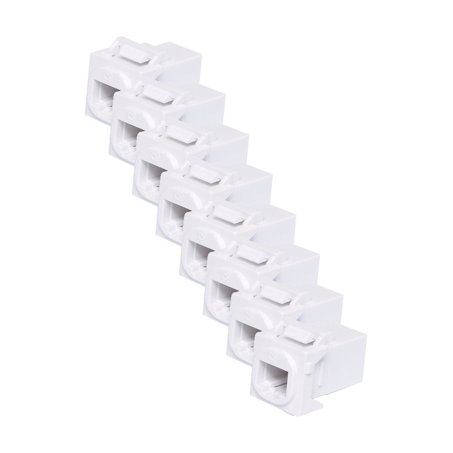 Buy 8PK Dual Cat6 Mechanism Socket Rj45 Joiner Suits Clipsal Pk4555 ...