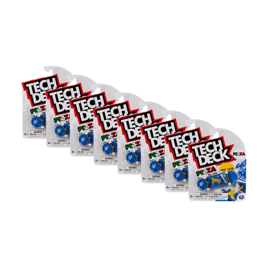 8PK Tech Deck Finger Skateboards Kids Play Toy 6y+ 96mm Assorted