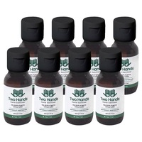8PK Two Hands 50ml Hand Sanitiser/Sanitizer Tea Tree Oil Antibacterial Flip Cap