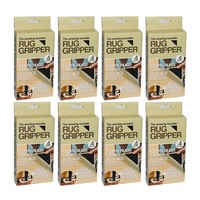 8x 4PK Rug Gripper Reusable/Washable Anti Skid Non Slip Floor Mat Grip Black