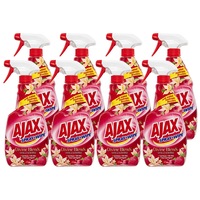 8x Ajax Spray N Wipe 475ml Trigger Bottle Multipurpose Cleaner Vanilla & Berries