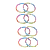8x Fumfings Novelty Glitter Bracelets 7cm Charm Fashion Sparkle 3y+ Kids/Child