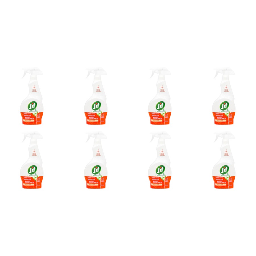 8x Jif Power & Shine All Purpose Kitchen Spray Grease & Grime Cleaner 500ml
