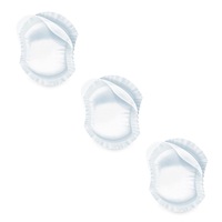 90pc Chicco Nursing Absorbent Breast Pads Breastfeeding Cover Antibacterial WHT