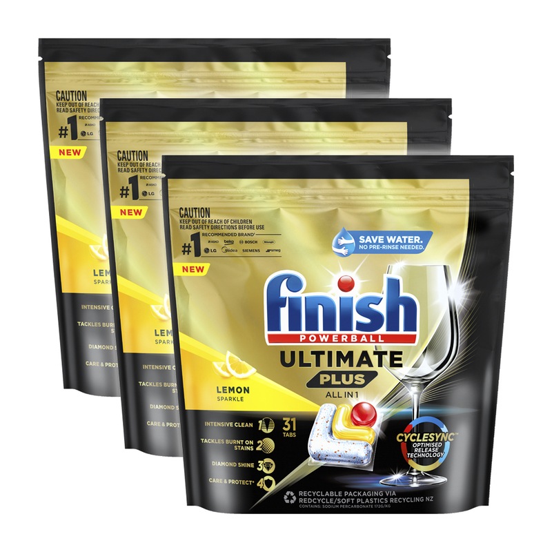 Buy 93pc Finish Powerball Ultimate Plus All In 1 Dishwashing Tablets 