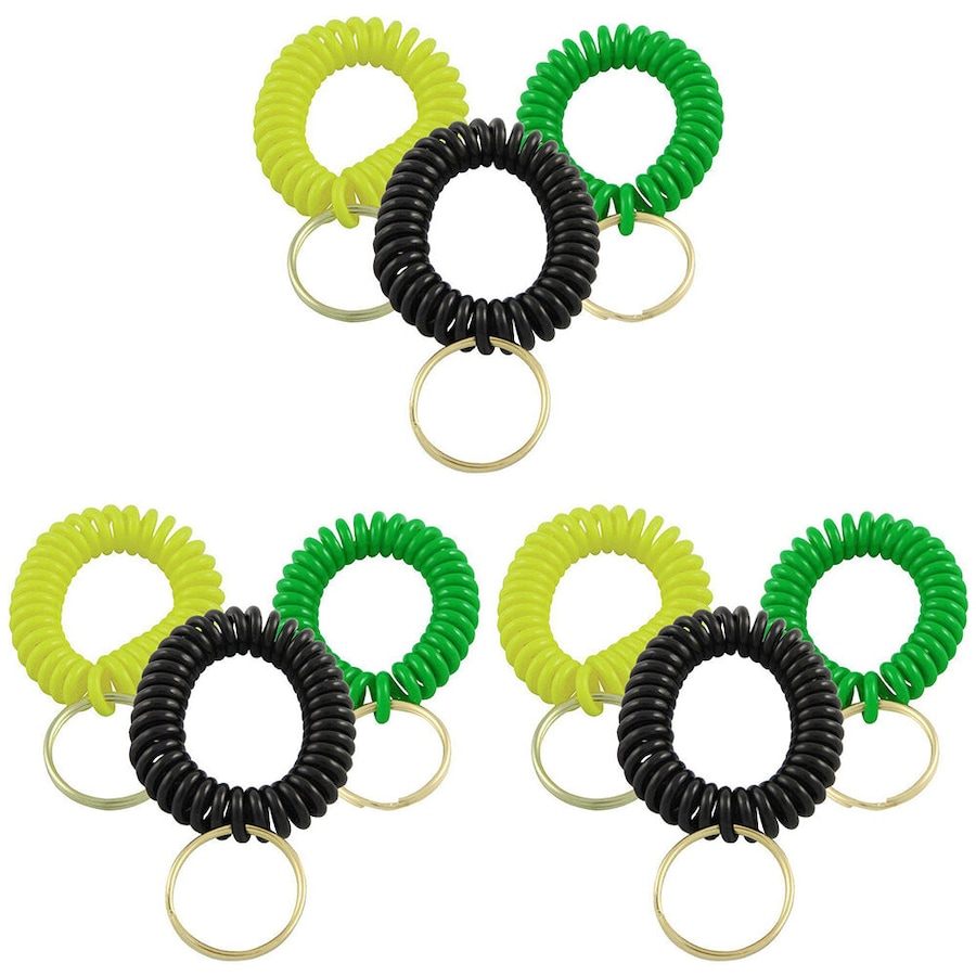 9pc Fox 40 Summit Plastic Flexx Coil Sports Arm Accessory Assort