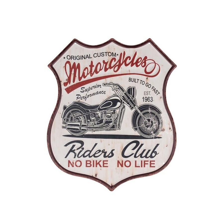 Automotive Car Themed Hanging Wall Art Signs Multicoloured Assorted