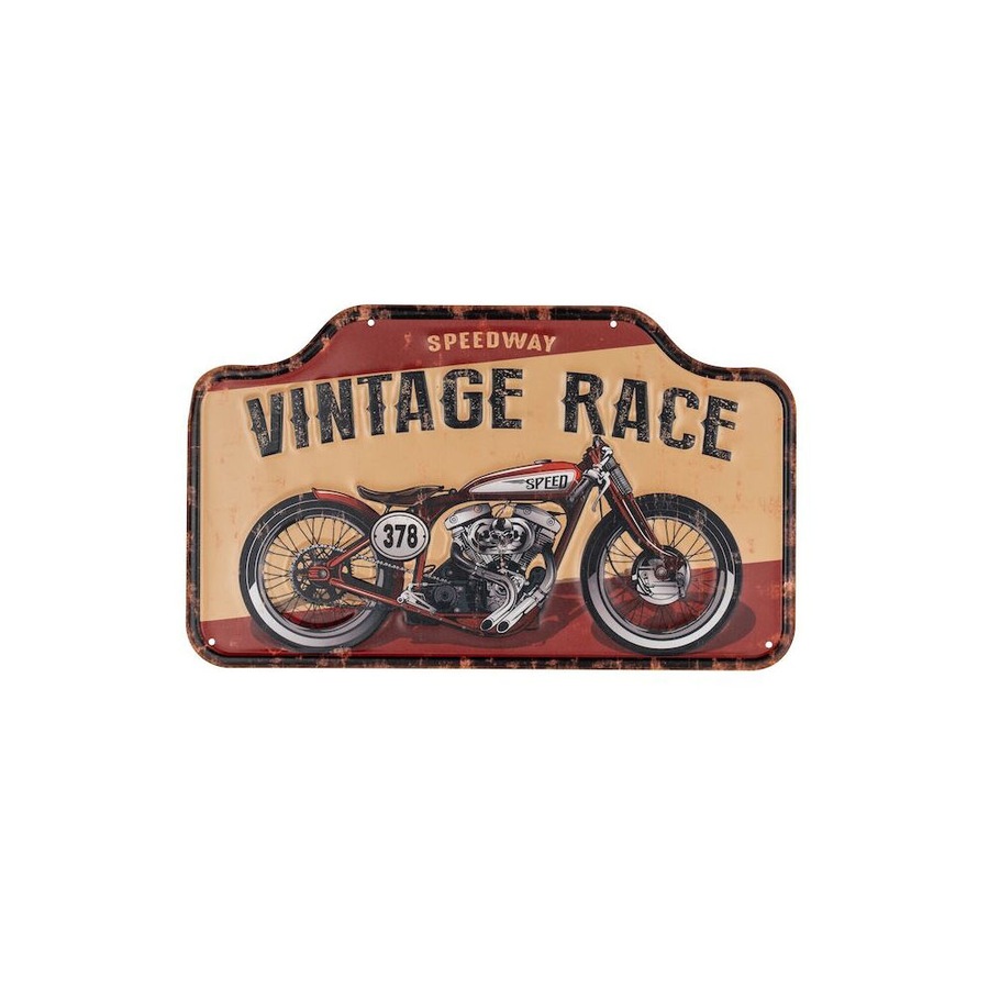 Automotive Car Themed Hanging Wall Art Signs Multicoloured Assorted