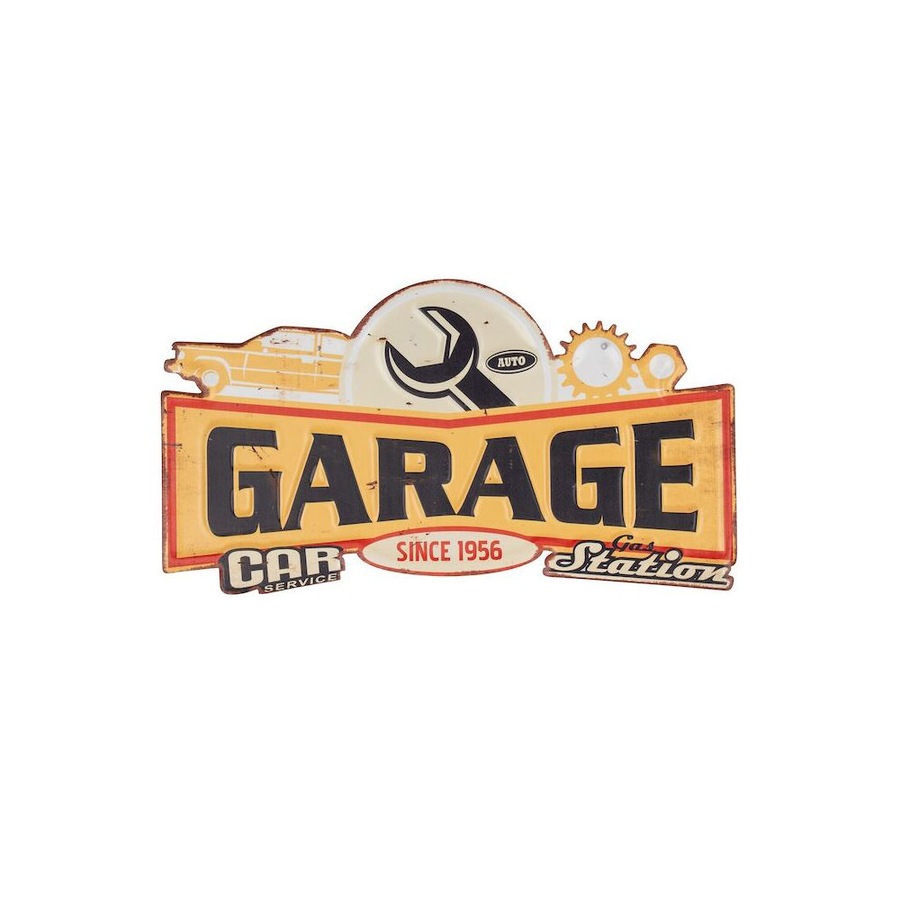 Automotive Car Themed Hanging Wall Art Signs Multicoloured Assorted