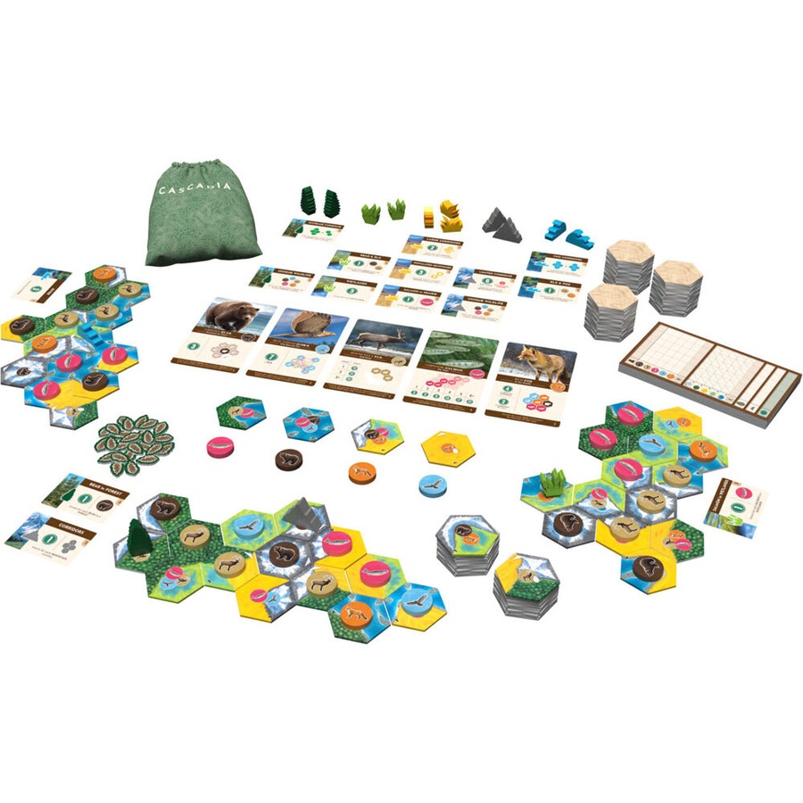 Buy AEG Cascadia Landmarks Tabletop Multiplayer Strategy Game Expansion ...