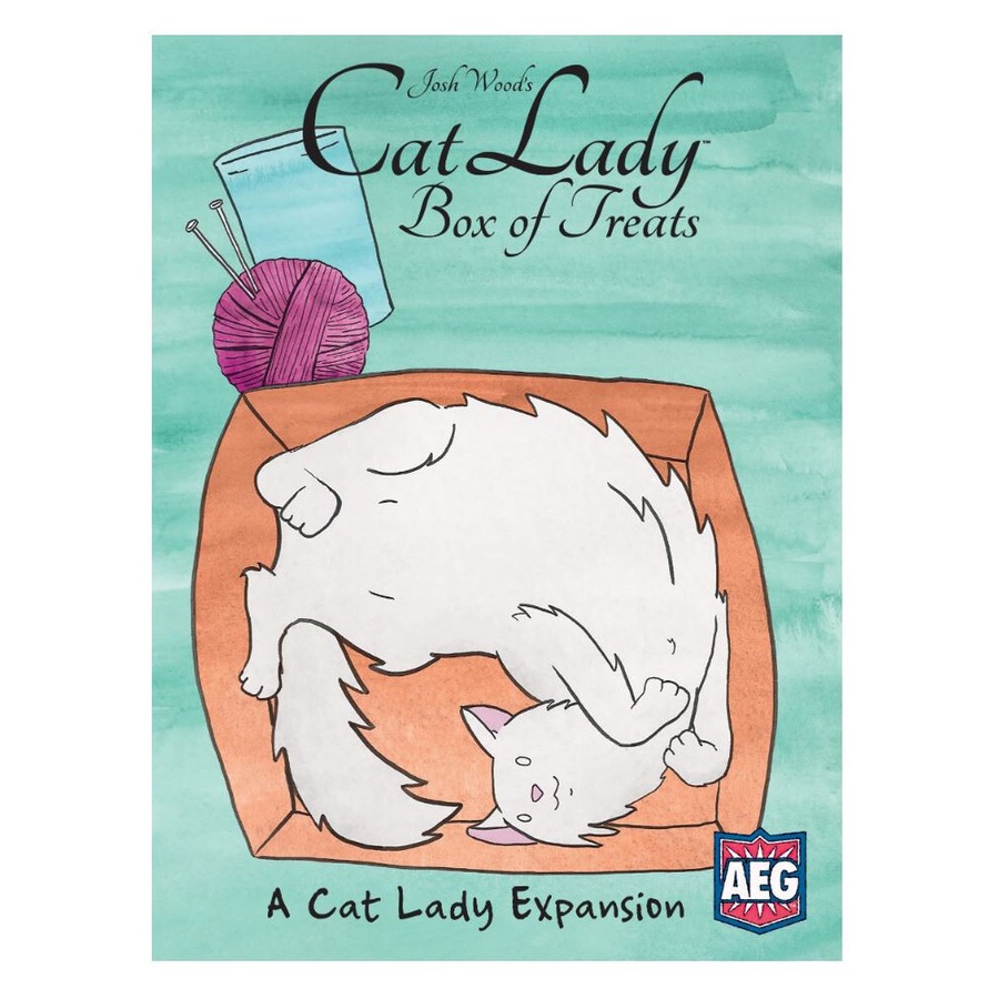 Aeg Cat Lady Box Of Treats Expansion Tabletop Family Party Board Game 8y+