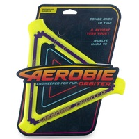 Aerobie Orbiter Boomerang Kids Flying Disc Outdoor Fun Play Toy Green