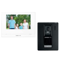 Aiphone 7" LCD Wireless Home/Office/Door Intercom Security Kit w/Video Recording