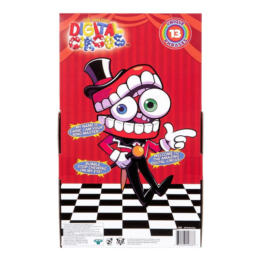 Amazing Digital Circus the Sound Effects Plush Talking Caine Toy