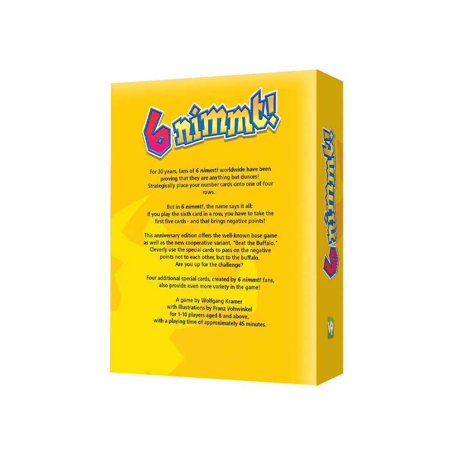 Amigo 6 Nimmt! 1-10 Players Card Game Set 30 Years Jubilee Edition Kids 8y+