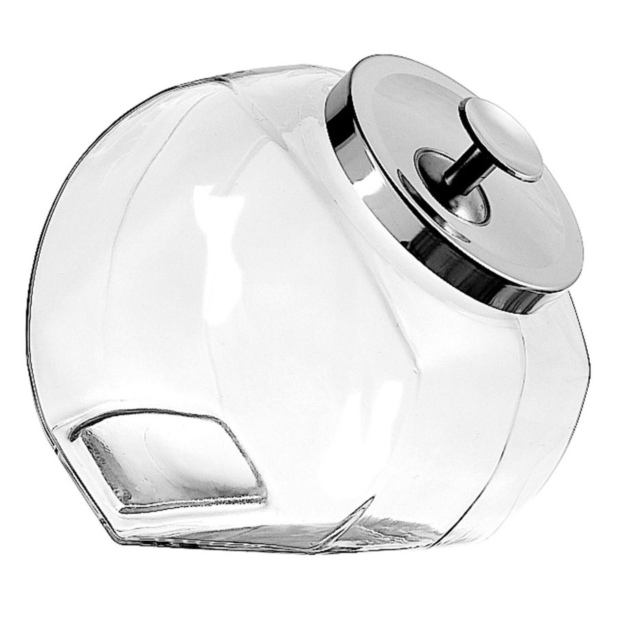 Anchor Hocking 3.8L Counter Top Glass Jar Food Container Organiser w/ Lid Clear