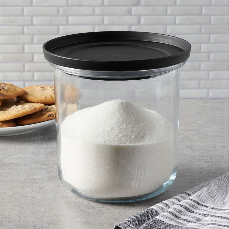 Anchor Hocking Goode Sundry 2.8L/19cm Glass Jar Canister Container Clear