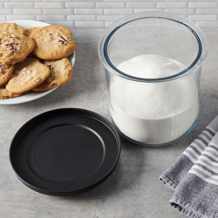 Anchor Hocking Goode Sundry 2.8L/19cm Glass Jar Canister Container Clear