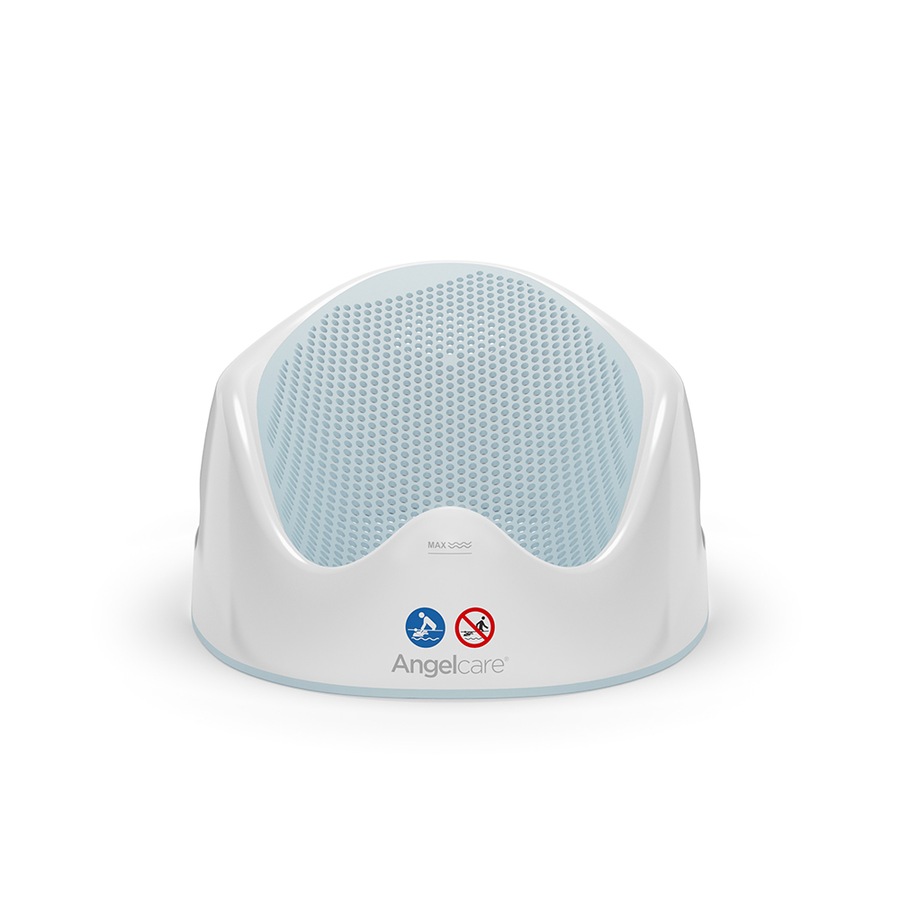 Angelcare Bath Support Baby/Infant 0-6m Safety Newborn Bathing Seat Light Aqua