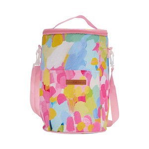 Annabel Trends 33cm Insulated Picnic Cooler Bag Carrier Tall Barrel Good Vibes