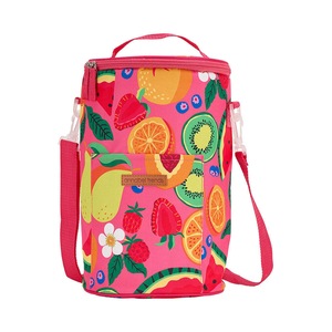 Annabel Trends 33cm Insulated Picnic Cooler Bag Carrier Tall Barrel Tropicana