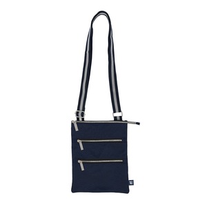Annabel Trends AT Travel 3-Zip Sling Bag w/ Adjustable Strap 23.5x18.5cm Navy