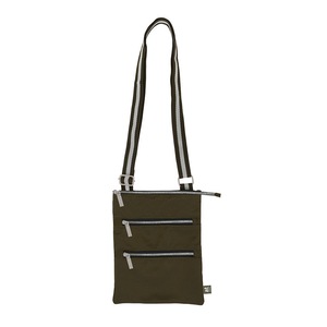 Annabel Trends AT Travel 3-Zip Sling Bag w/Adjustable Strap 23.5x18.5cm Olive