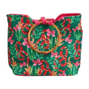 Annabel Trends Insulated Tote Lunch Bag Food Storage 28.5x40cm Jungle Snake