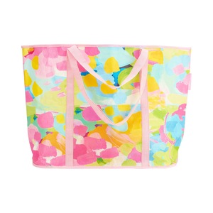 Annabel Trends Jumbo Beach Bag Outdoor Fashion Travel Tote 72x47cm Good Vibes