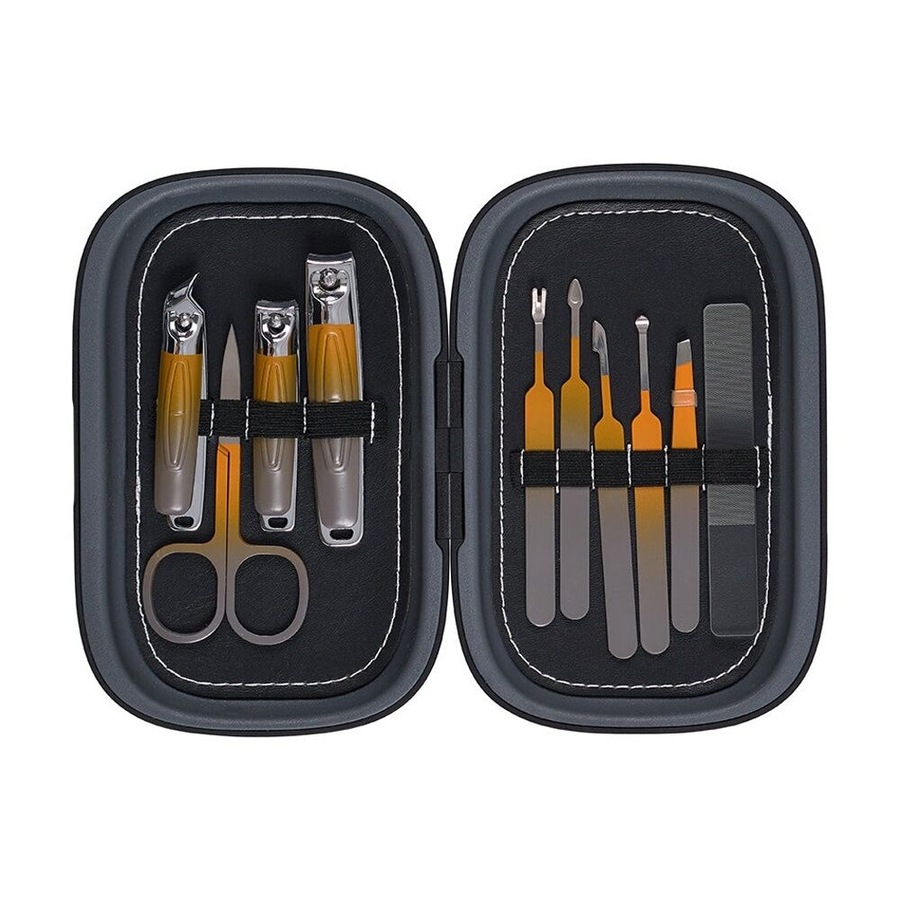 Annabel Trends Mens Manicure Kit w/ Clippers/Scissors/Tweezers/Pushers/File