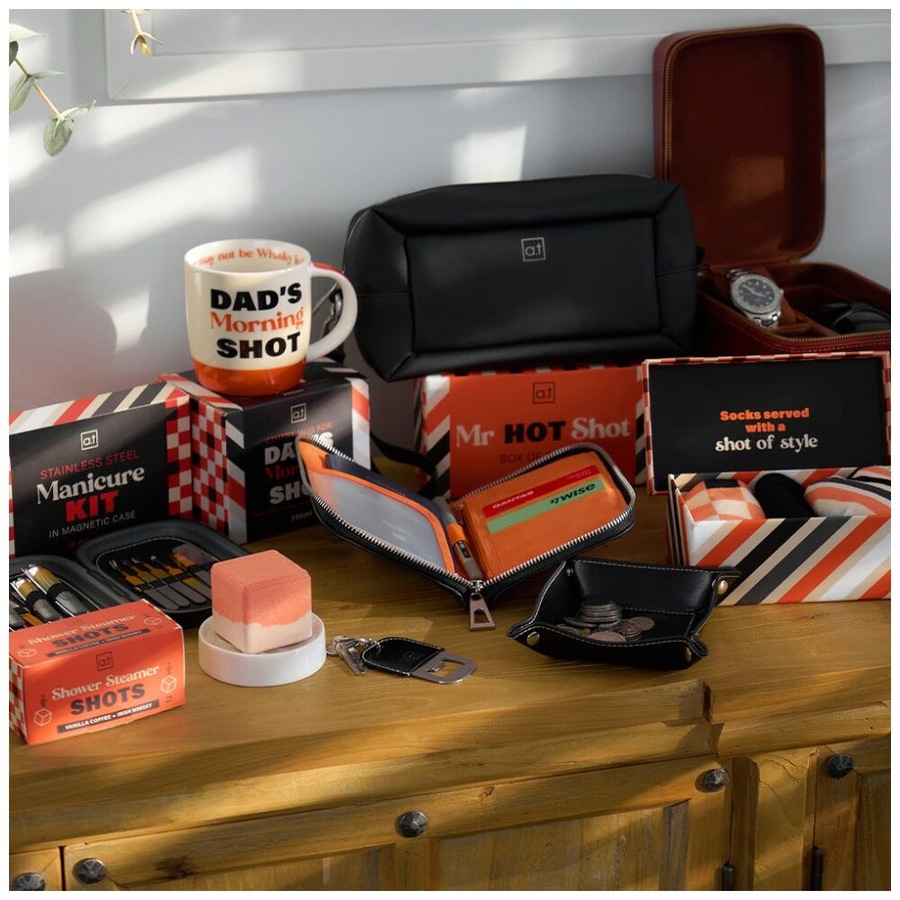 Annabel Trends Mens Manicure Kit w/ Clippers/Scissors/Tweezers/Pushers/File