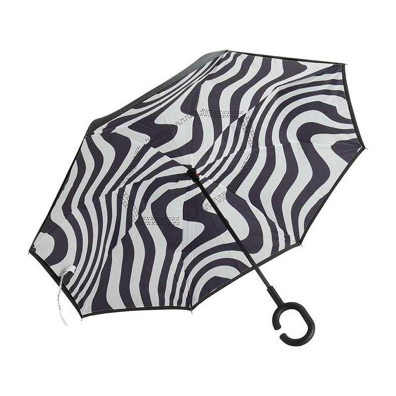 Reverse Umbrella - Hypnotic Swirl Reverse Umbrella - Hypnotic Swirl