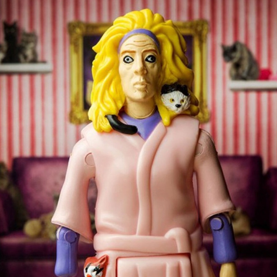 Archie McPhee Crazy Cat Lady Kitten Lover Kids/Adult Action Figure Toys 12y+