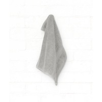 Ardor St Regis Collection 32x32cm Cotton Face Washer/Soft 600GSM Silver