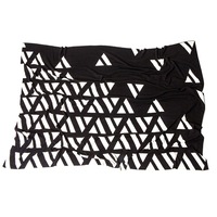 Ardour Wolf 125x150cm Pure Knitted Cotton Raven Throw/Blanket Home Decor Black