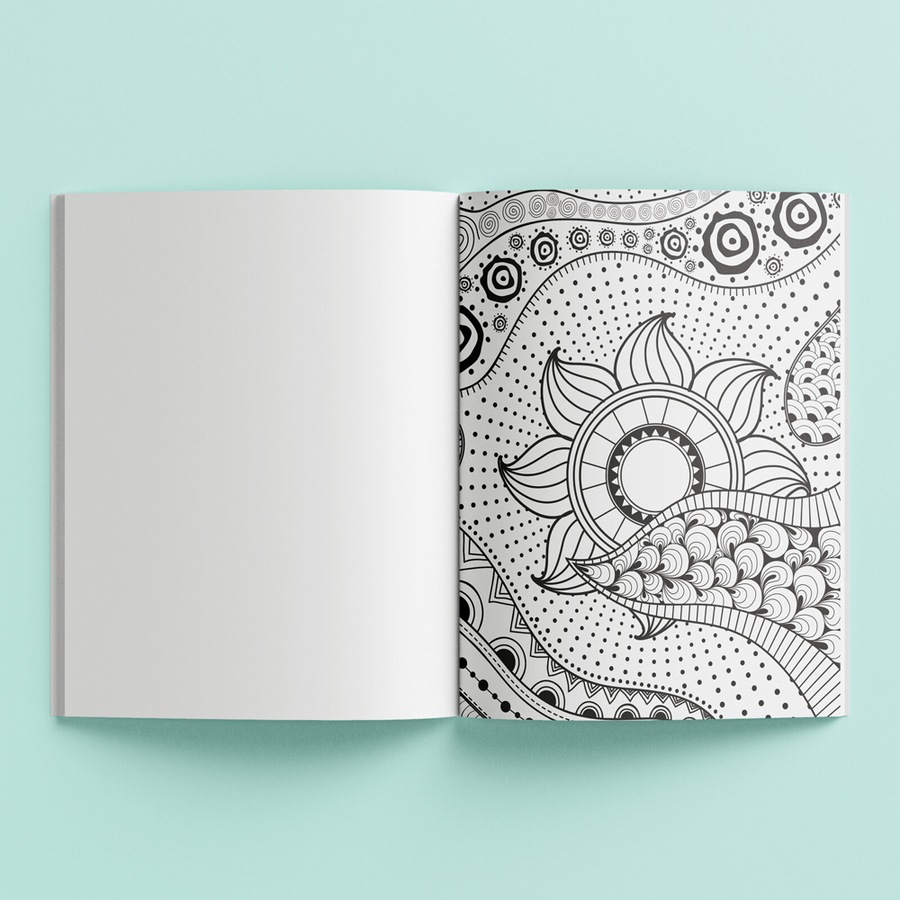 Art Makers Mindwaves Colouring Nature Daydreams Carry Case w/10 Marker/20 Pencil