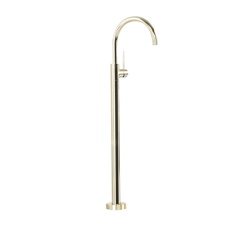 Buy Astrawalker Icon Floor Mounted Bathroom Bath Mixer w/Swivel Spout ...