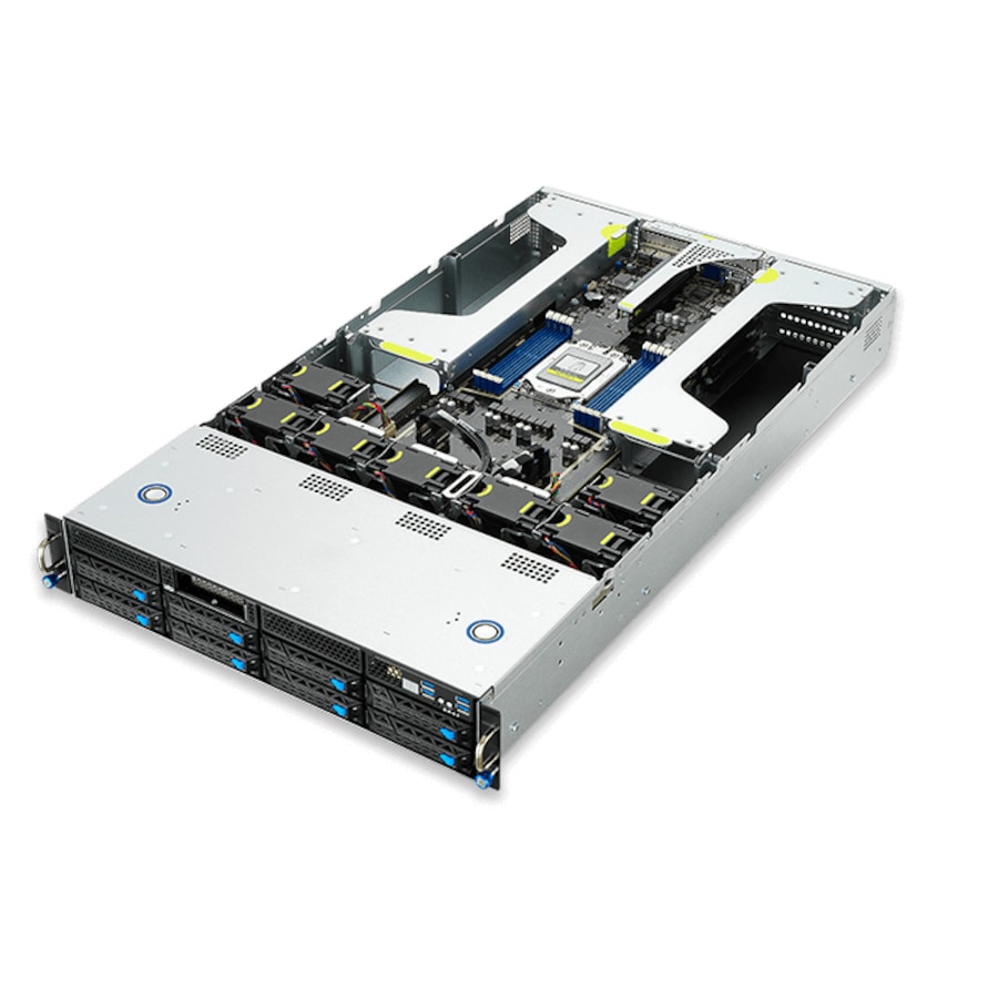 Asus ESC4000A-E10 2U Barebones Rackmount AMD LGA4094 8 DIMM Server/Workstation