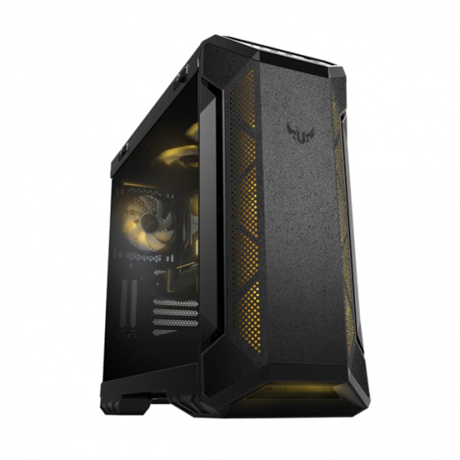 Asus GT501 TUF PC Computer Gaming Case RGB Tempered Glass ATX Mid Tower Grey