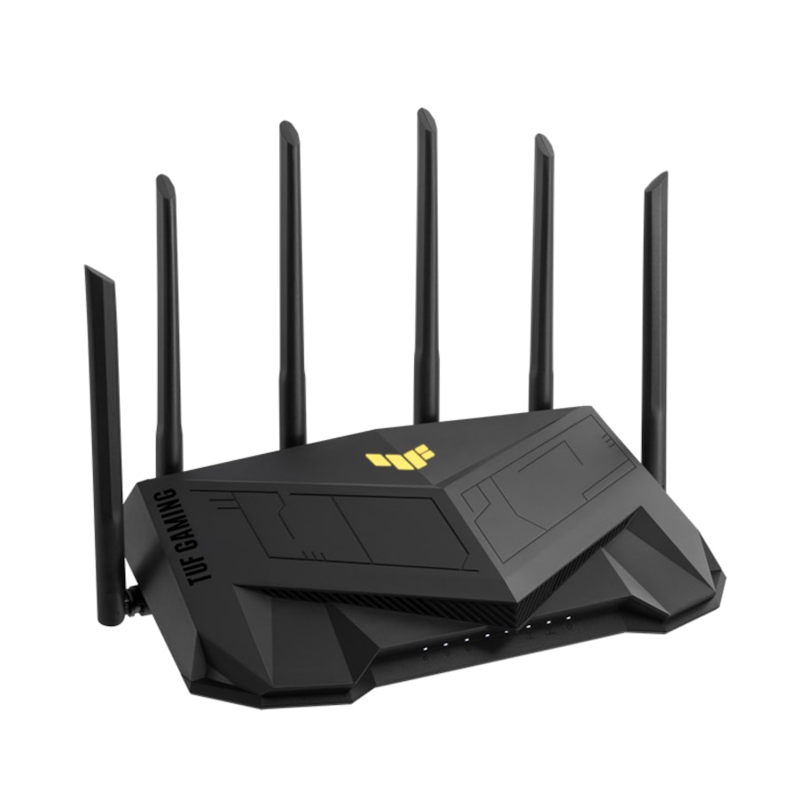 Asus TUF Gaming AX5400 Dual Band WiFi-6 Router w/ Port/AiMesh/Aura RGB Black