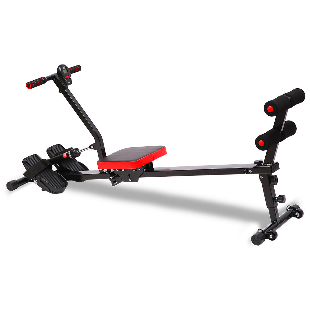 Ativo 154cm Aerobic Rowing Machine Home Workout Gym Fitness Cardio Exercise Australia