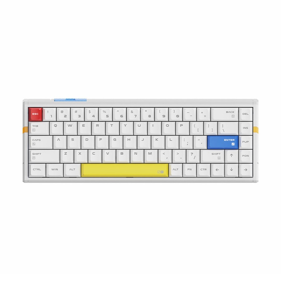 Buy ATK RS6 Wired Aluminum Hall Effect Keyboard TTC RGB White Shadow ...