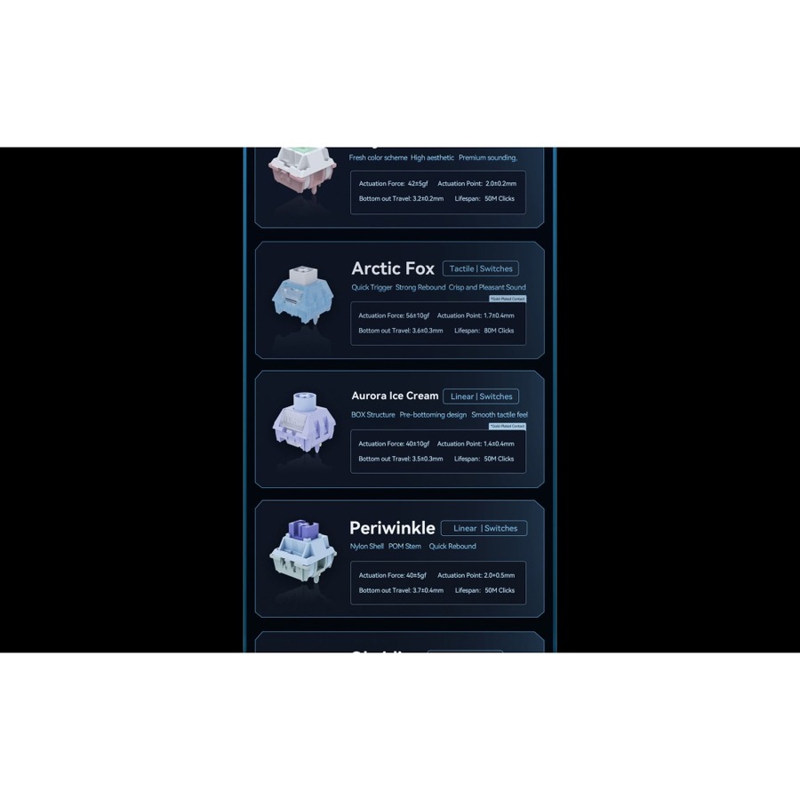 ATK VXE V75K Wireless Semi-Aluminum Mechanical Gaming Keyboard Ania Switch